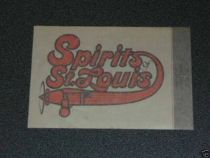 1970'S SPIRITS OF ST. LOUIS ABA DECAL UNUSED - Picture 1 of 1