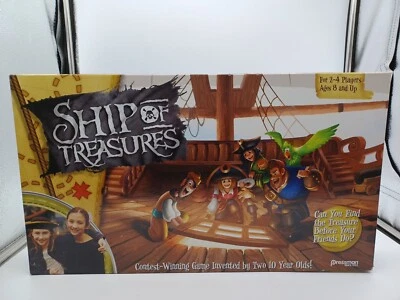 Ship of Treasures Kids Board Game Ages 8+ Board Game Pressman Brand New - Image 1 of 2