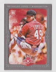 Reynaldo López 2017 PANINI DIAMOND KINGS MARCO GRIS NOVATO PARALELO #140 NATS - Imagen 1 de 1
