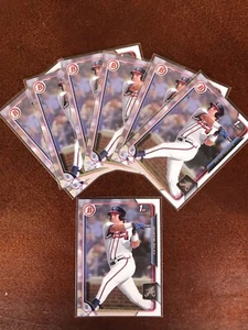 Austin Riley 2015 Bowman Draft 1st RC LOT x7 Cards Braves - Picture 1 of 1
