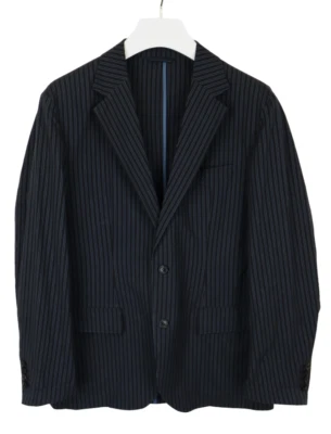 HUGO BOSS Sahara-W Blazer Men's (EU) 50 Striped Formal Unlined Cotton - Image 1 of 4