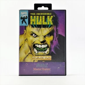 Sega Master System Spiel : The Incredible Hulk - OVP & Anleitung PAL Cartridge - Bild 1 von 4