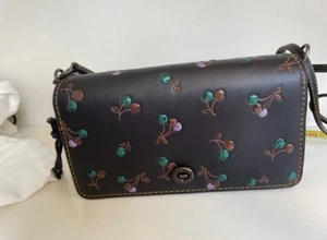 Coach 1941 Cherry Black Dinky Bag - Bild 1 von 3
