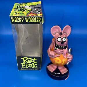 Funko Wacky Wobbler Rat Fink W/Wrench 2005 Bad Box Please Read #10