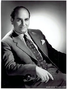 1959 Original DBLWT Photo Portrait Lyric Opera of Chicago tenor Mariano Caruso - Picture 1 of 2