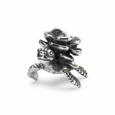 TROLLBEADS Silberbead, Lotus Schildkröte, 925 Sterlingsilber, TAGBE-40115 - Bild 1 von 4