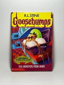 1st Print #42 Egg Monsters From Mars Goosebumps Book Original R.L. Stine 1996 - Picture 1 of 19
