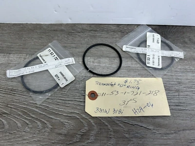 Nos Engine Coolant Thermostat Seal Fit BMW 11531721218 (11 53 1 721 218) - 3 Pcs - Image 1 of 2