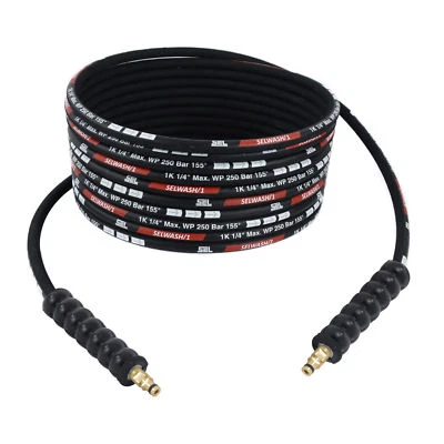 TECHKAR 250bar Jet Wash 5-30m Hose KARCHER K Series Pressure Washer New Type Click/Click