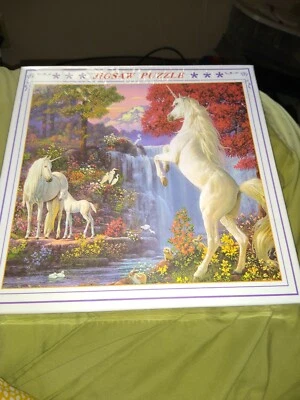Rompecabezas Unicornio Blanco 1000 Piezas Nuevo Precintado  Foto 1 de 4