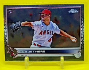 2022 Topps Chrome Reid Detmers RC Rookie #79 LA Angels - Picture 1 of 2