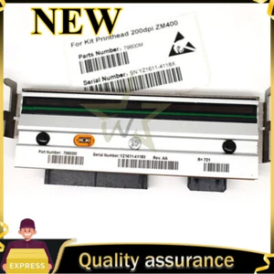 New for Zebra ZM400 Thermal Label Printer P/N 79800M 203dpi Printhead Fast Ship - Afbeelding 1 van 4