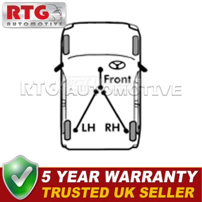 Cable de freno de mano derecha se adapta a la camioneta Nissan 1994-1998 2.4 D 3653073P00 Foto 1 de 3