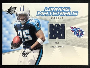 LENDALE WHITE 2006 Upper Deck SPx Winning Materials Rookie RC Worn Jersey Relic - Picture 1 of 2