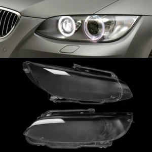 Headlight Lens Headlamp Cover Cap For BMW E92 E93 Coupe Convertible M3 2006-2010 - Picture 1 of 8