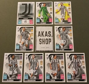 Juventus Team Set 9 Cards Match Attax UEFA Champions League 2021/ 2022 TOPPS - Bild 1 von 1