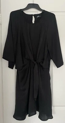 Women’s Dotti Black Dress Size 14 - image 1 of 3
