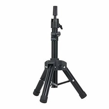 Iron Tripod Stand,Adjustable Mannequin Head Wig Stand with Thick Leg for