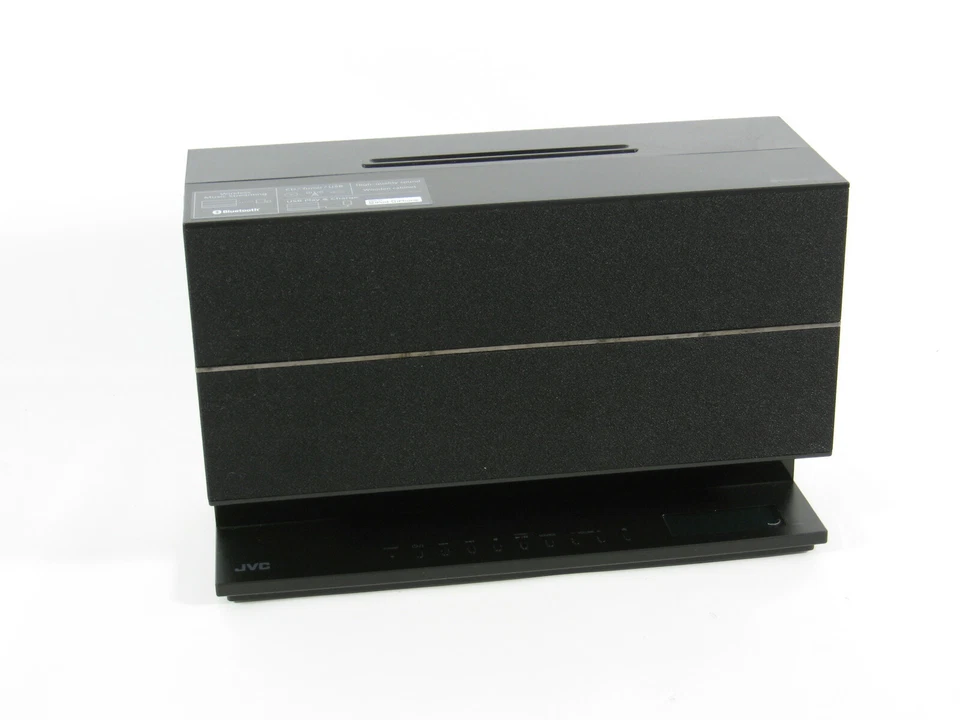 JVC NX-W5BE Design Audio-System schwarz Bluetooth USB CD Radio Klavierlackoptik - Bild 1 von 4