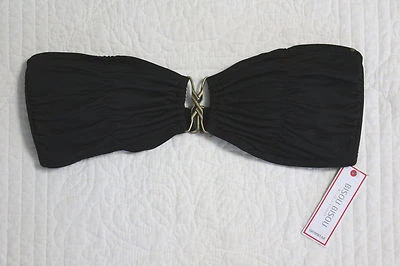 NUEVO BISOU BISOU TRAJE DE BAÑO NEGRO TRAJE DE BAÑO BIKINI TOP TALLA S, M, L NUEVO CON ETIQUETAS $44 Foto 1 de 3