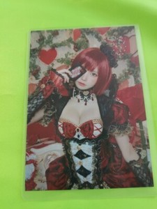 Enako Photo card Japanese cosplayer women Anime Swimsuit Bunny girl Lingerie 44