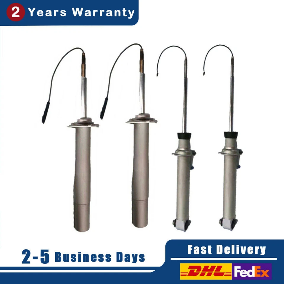 Amortiguadores delanteros traseros 4 piezas con EDC para BMW E39 525i 528i 530i 525d 1997-2003 Foto 1 de 4