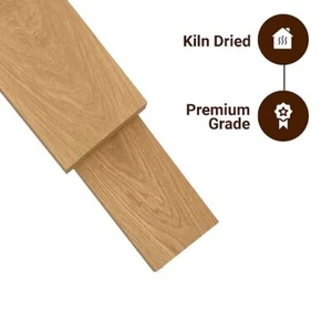 Premium White Oak 4/4 Lumber Board | Select & Better Grade | 5 Board Feet - Picture 1 of 5