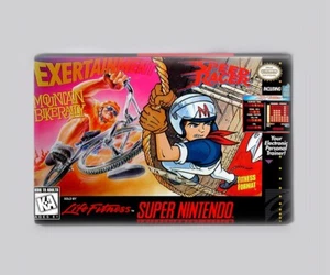 BICICLETA DE MONTAÑA DE ENTRETENIMIENTO / SNES - IMÁN DE NEVERA 2"x3" (retro super nintendo - Imagen 1 de 2
