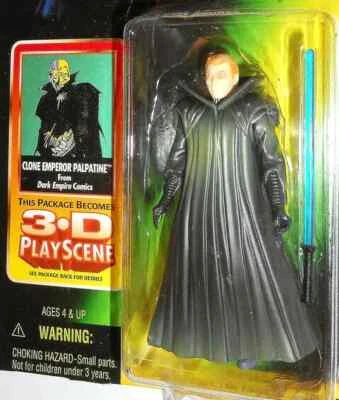 Guerra de las Galaxias Universo Expandido Emperador Clon Palpatine 1998 Poder de la Fuerza Potf Foto 1 de 2