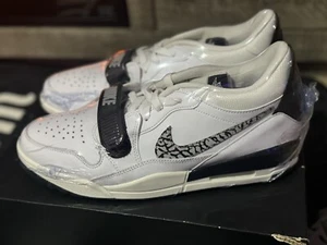 Men's Jordan Legacy 312 Low White/Wolf Grey-Black-Sail (CD7069 110) - Picture 1 of 6