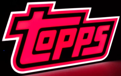 Коллекционные карточки в стиле Topps со светодиодной подсветкой — вывеска для коллекционеров бейсбола — - Изображение 1 из 2