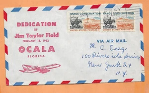 FIRST FLIGHT DEDICATION OCALA FLA JIM TAYLOR FIELD FEB 18,1962 - Picture 1 of 1