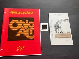 1987 Larry Bird Basketball Ohio Kunst PP Folie, Kunstwerk & Promo Marketing Buch - Bild 1 von 23