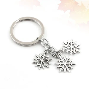 Llavero Copo de Nieve Hombre Colgante Cadenas Lindos Llaveros Bolso Dijes - Imagen 1 de 11