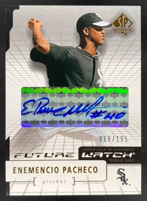 Enemencio Pacheco 2004 SP Authentic Future Watch Silver RC Auto /195 #102 - Image 1 of 4
