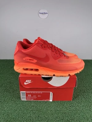Tamanho 10W/8.5M - Nike Air Max 90 Hyperfuse Aperitivo Vermelho 813151-800 - Testado - Imagem 1 de 4