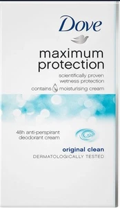 Dove Maximum Protection Original Clean 48H Antiperspirant Cream Stick - Picture 1 of 4