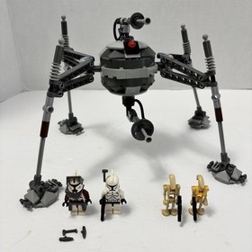 Lego Star Wars 7681 Separatist Spider Droid with Commander Fox Missing Figures