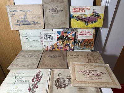 Collection of Vintage Cigarette Card Albums Wills, Player's & More - #1001 - Image 1 of 4
