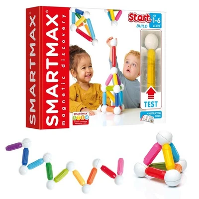 STEM Magnetic Building Set for Kids Ages 1-10 | SmartMax Discovery Fun - Image 1 of 4