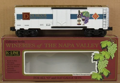K-Line K645-5903 Demoor Winery & Vineyard (Napa Valley) Boxcar O-Gauge NOS - Image 1 of 3