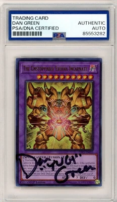 PSA Signed Dan Green The Unstoppable Exodia Incarnate INFO-EN033 1st Ed - Image 1 of 2