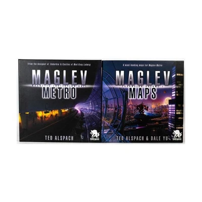 Juego De Mesa Bezier Maglev Metro Con Mapas - Volumen 1 Expansión! NM - Imagen 1 de 2