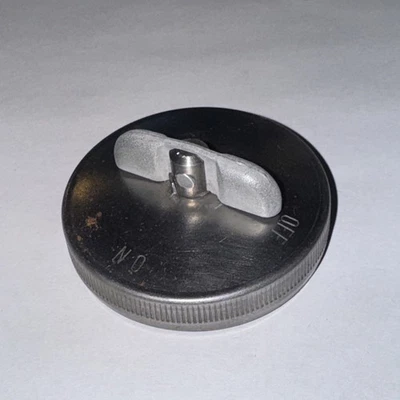 Tapa de gasolina Honda Mini Trail Silver Tag Z50 69-71 Z50A OEM original Foto 1 de 2