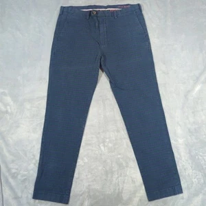 Brooks Brothers rote Fleece Hose Herren 38x32 grün blau Tartan Chino Stretch Golf - Bild 1 von 5