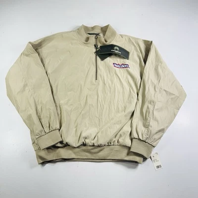 Weatherproof Jacket 1/4 Zip Beige Men’s Size XL Brand New - Image 1 of 4