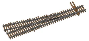 Walthers Track 10016 HO Scale Code 100 Nickel DCC-Friendly #5 Turnout -- Right - Picture 1 of 1