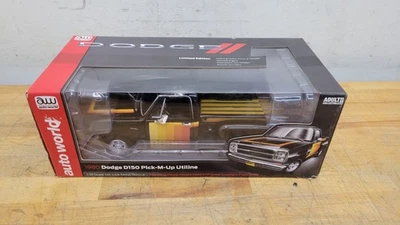 Dodge D150 1980 Pick-M-Up Utiline - Modelo negro escala 1:18 - Auto World AM291 Foto 1 de 4