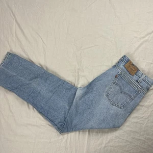 Levis 505 Vintage 90's Made In USA Orange Tab Blue Jeans Straight 32x28 - Bild 1 von 10