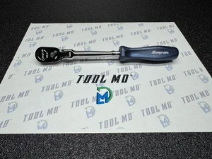 Snap-on Tools USA NEW POWER BLUE 1/4" Drive Hard Grip Flex Head Ratchet THLFD72 - Picture 1 of 16
